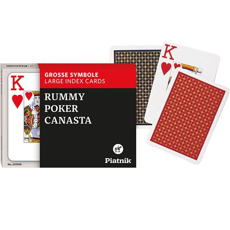 Supreme Poker Opti Large Index Playing Card Piatnik