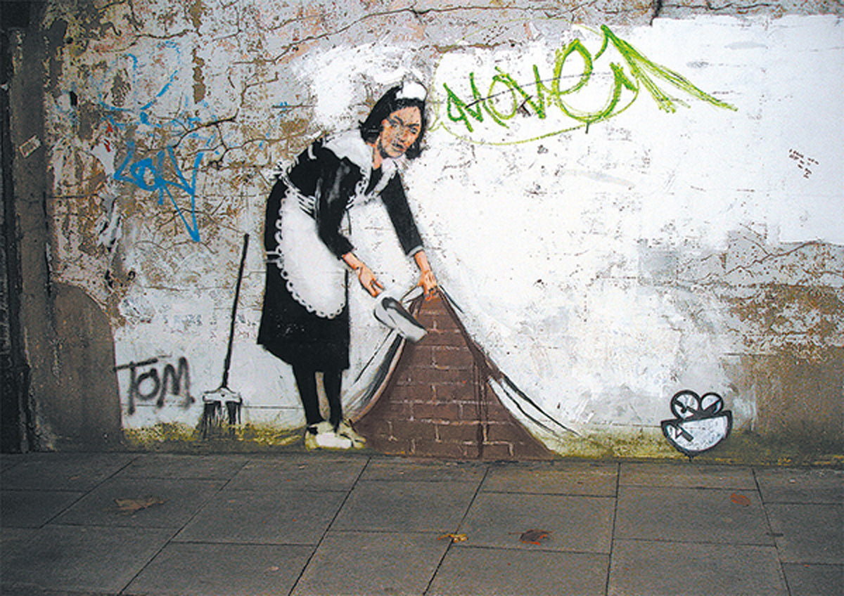 Piatnik - Banksy The Maid 1000 Piece Jigsaw