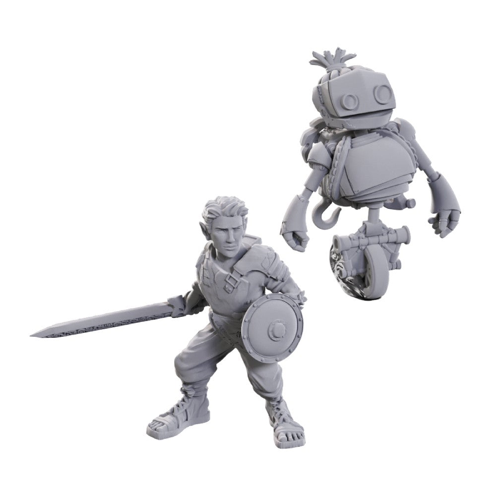 Critical Role Unpainted Miniatures: Orym; of the Air Ashari &amp; Fresh Cut Grass (Preorder)