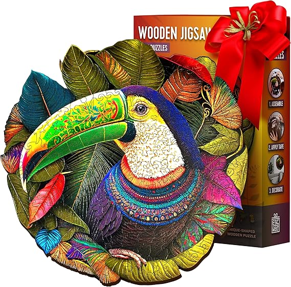 Toucan 300pce Wooden Jigsaw Puzzle