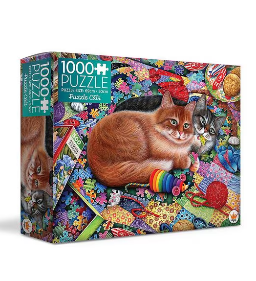 Puzzle Cats 1000 Piece Jigsaw