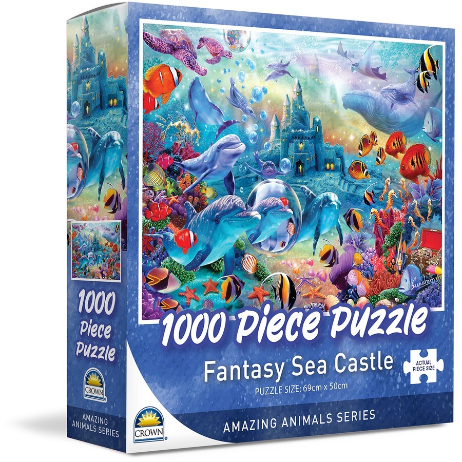 Fantasy Sea Castle 1000 Piece Jigsaw