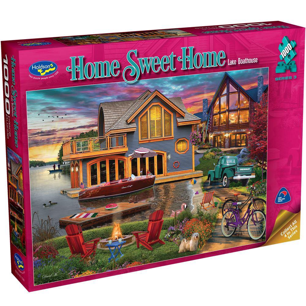 Holdson - Home Sweet Home - Boathouse 1000 Piece Jigsaw