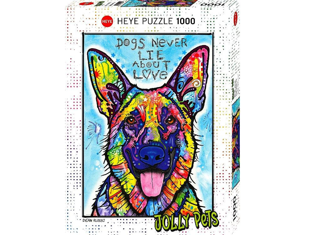 Heye - Jolly Pets Dogs Never 1000 puzzle