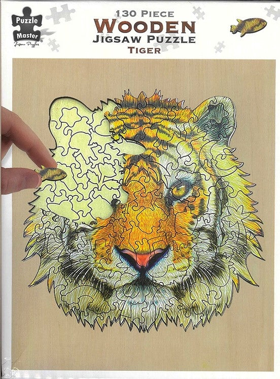 Tiger 2 Wooden 130 Piece Jigsaw