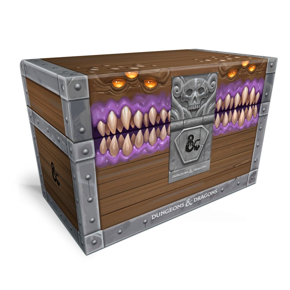 Dungeons and Dragons Mimic Treasure Chest Notebook Set (Preorder)