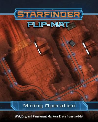 Starfinder RPG Flip Mat - Mining Operation