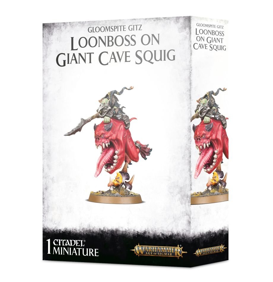 Gloomspite Gitz - Loonboss On Giant Cave Squig - 89-35