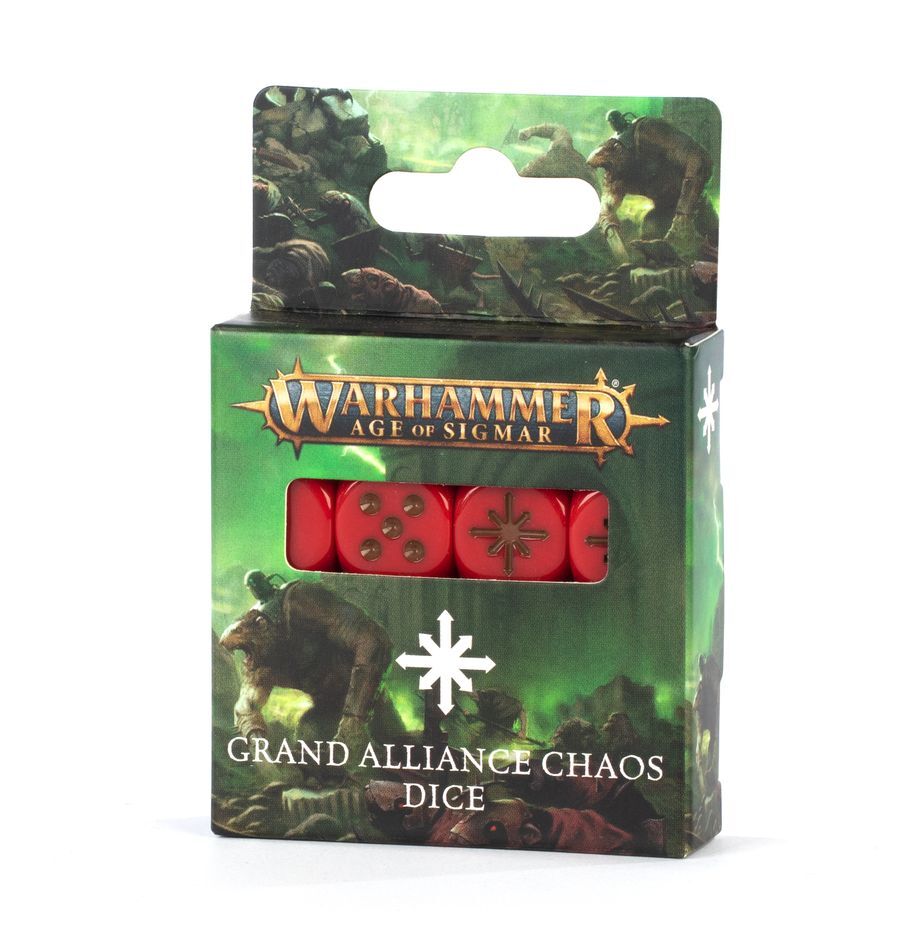 Warhammer Age of Sigmar - Grand Alliance Dice - Chaos