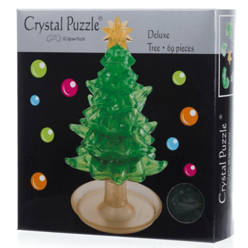 3D Crystal Puzzle Green Tree