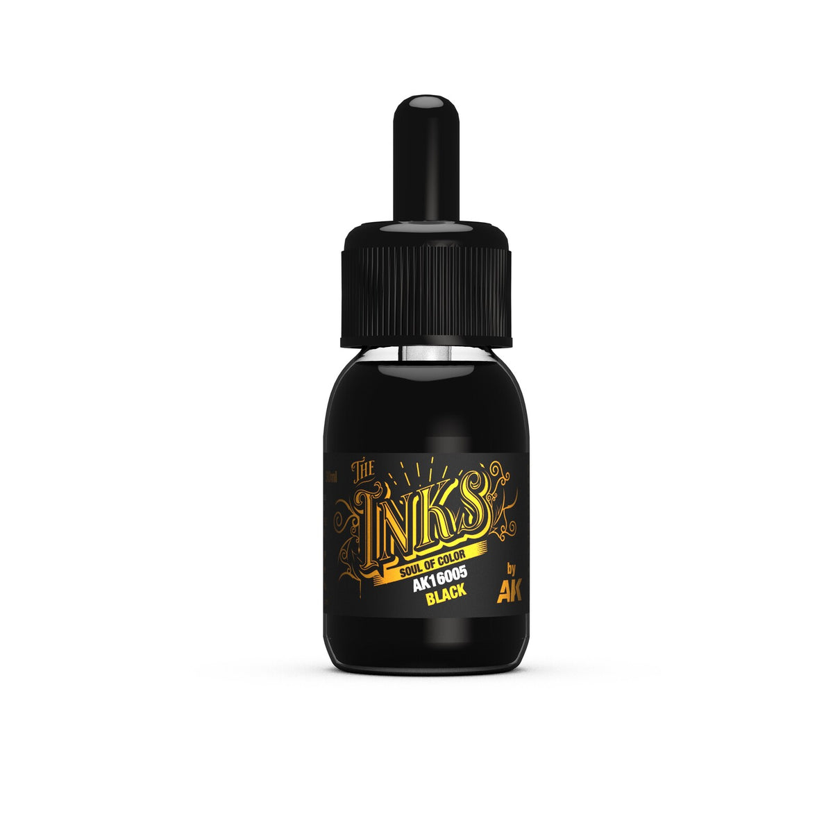 AK Interactive - The Inks - Black 30ml