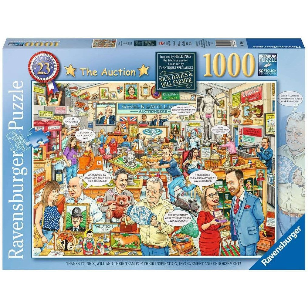 Ravensburger - The Auction (No 23) - 1000 Piece Jigsaw