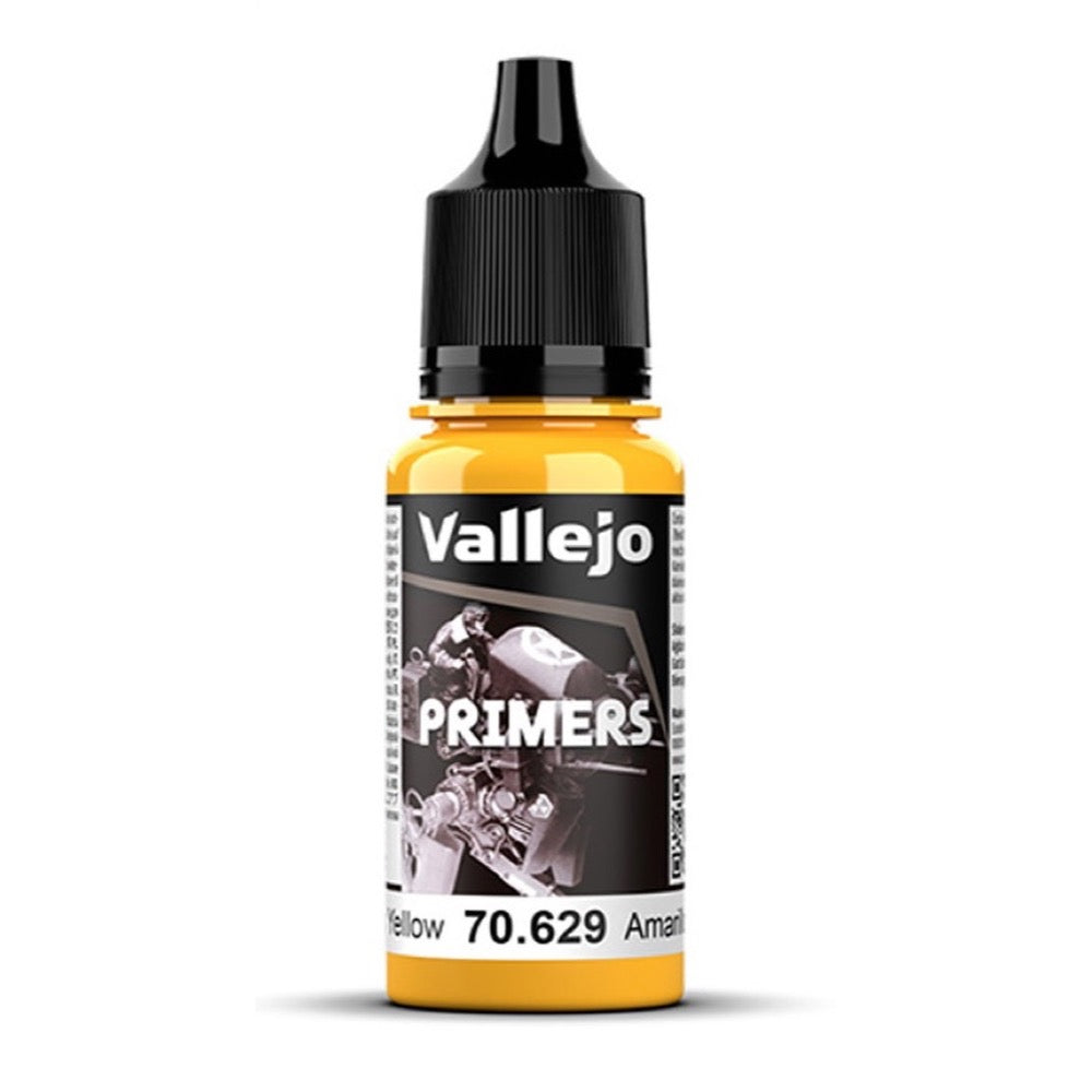 Vallejo Surface Primer - Sun Yellow 18ml