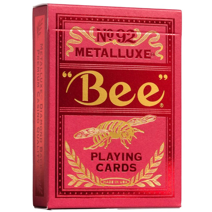 Bee Metalluxe Red Poker
