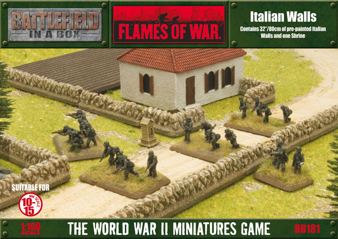 Battlefield in a Box Italian Walls