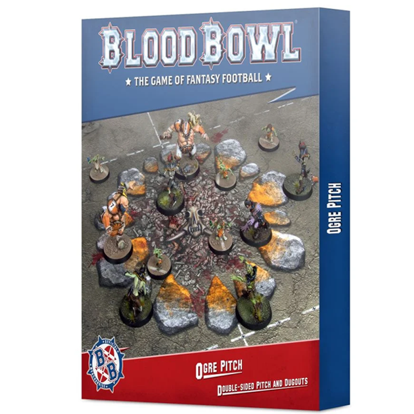 Blood Bowl - Ogre Team Pitch &amp; Dugouts