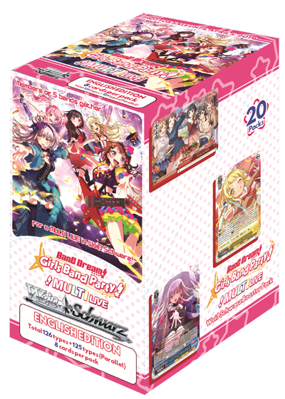 Weiss Schwarz - WS-BT BanG Dream! Girls Band Party! MULTI LIVE Booster Pack - English