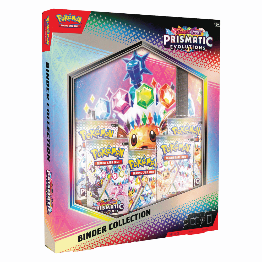 Pokemon TCG - Scarlet &amp; Violet Prismatic Evolutions Binder Collection (Preorder)