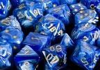 Chessex 16mm D6 Dice Block Vortex Blue/Gold