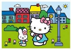 Hello Kitty Lamp Pole