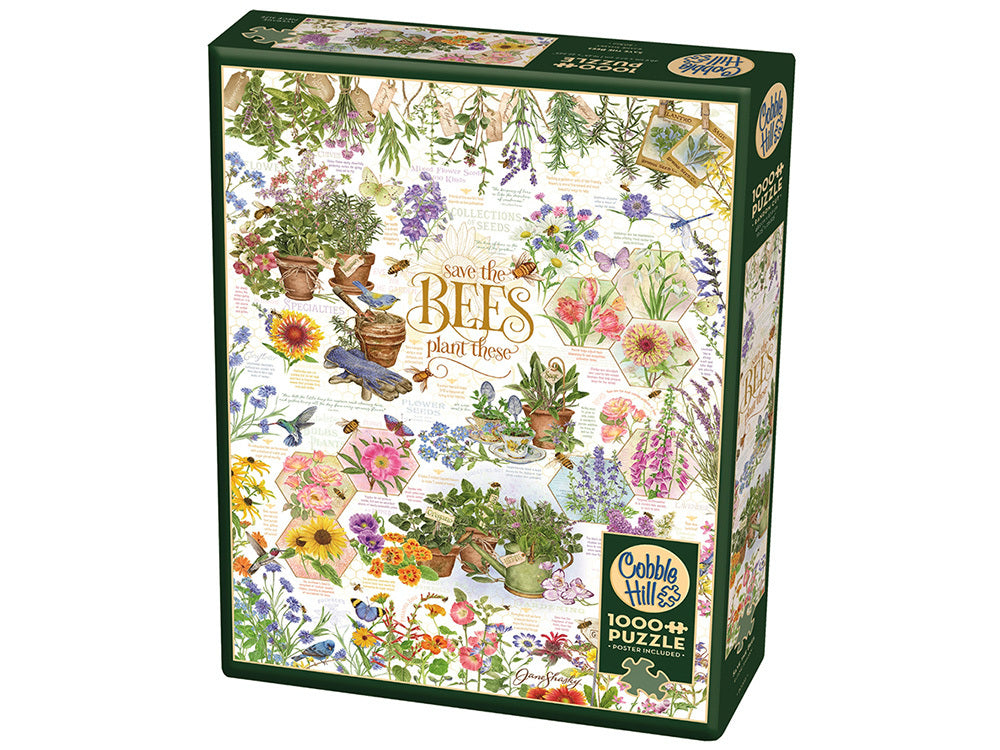 Cobble Hill - Save the Bees 1000 Piece Jigsaw