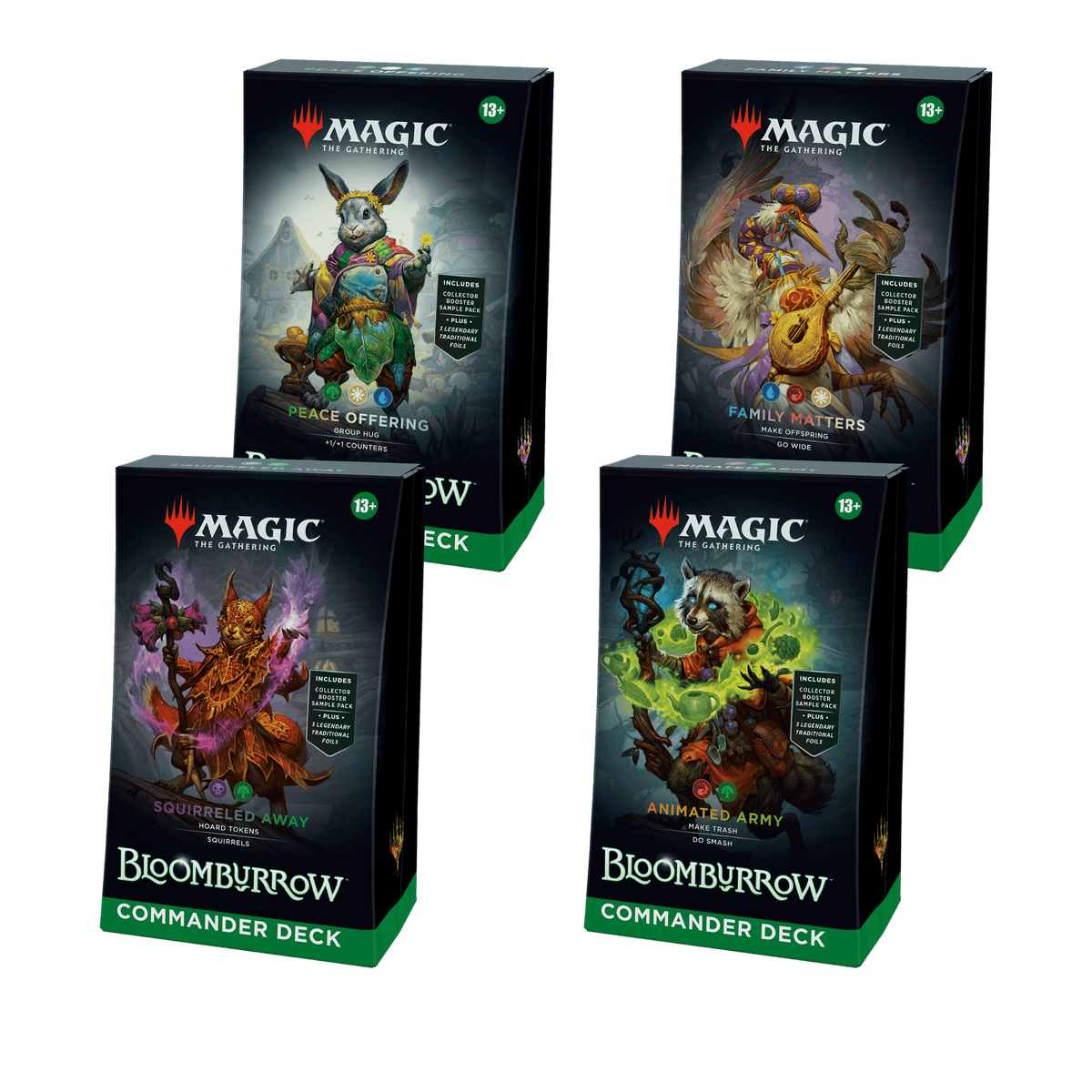 Magic: The Gathering Bloomburrow Commander Deck Display (Preorder)