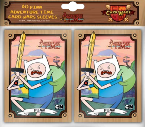 Adventure Time Card Wars Sleeves Finn