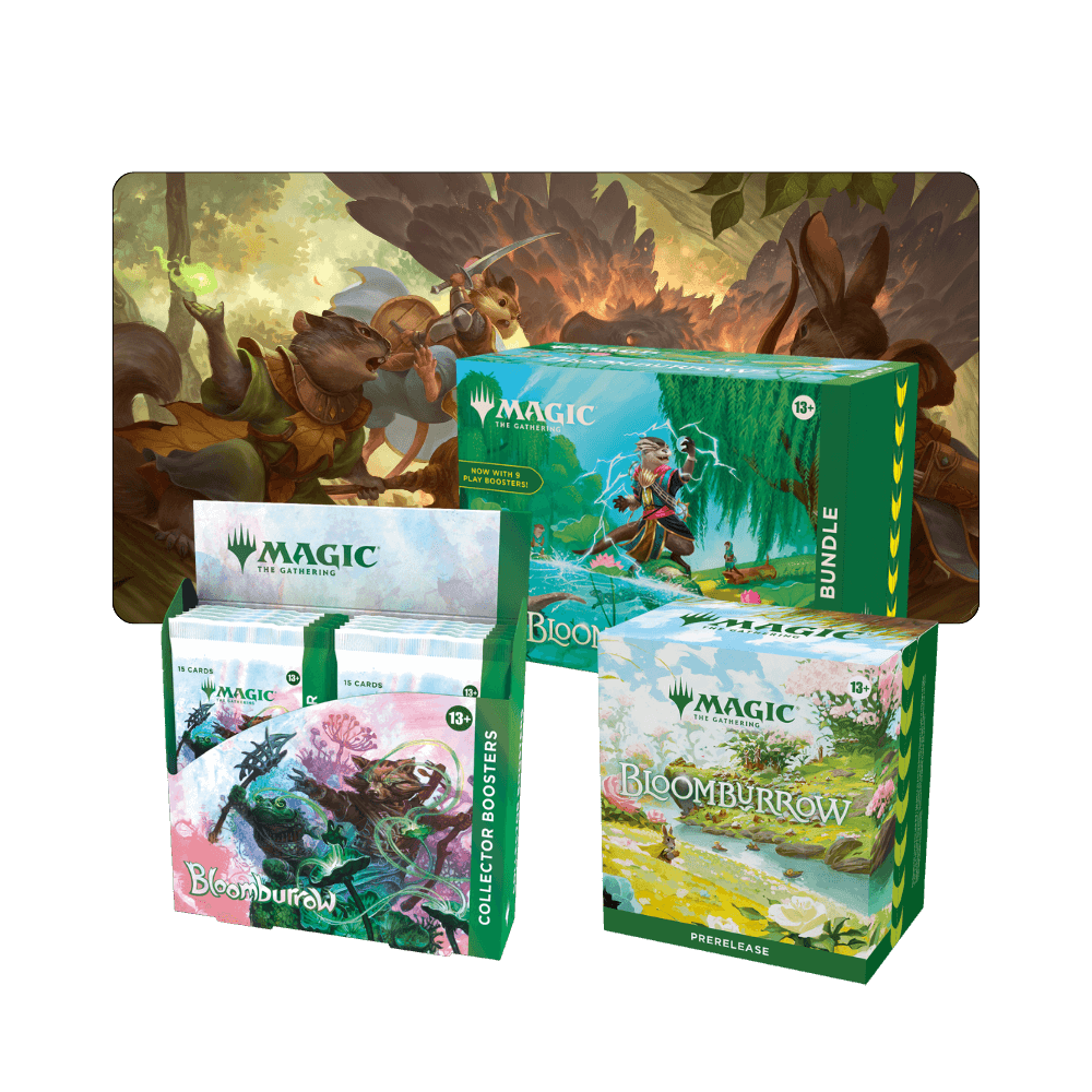 Magic: The Gathering Bloomburrow Collector Booster Deluxe Combo