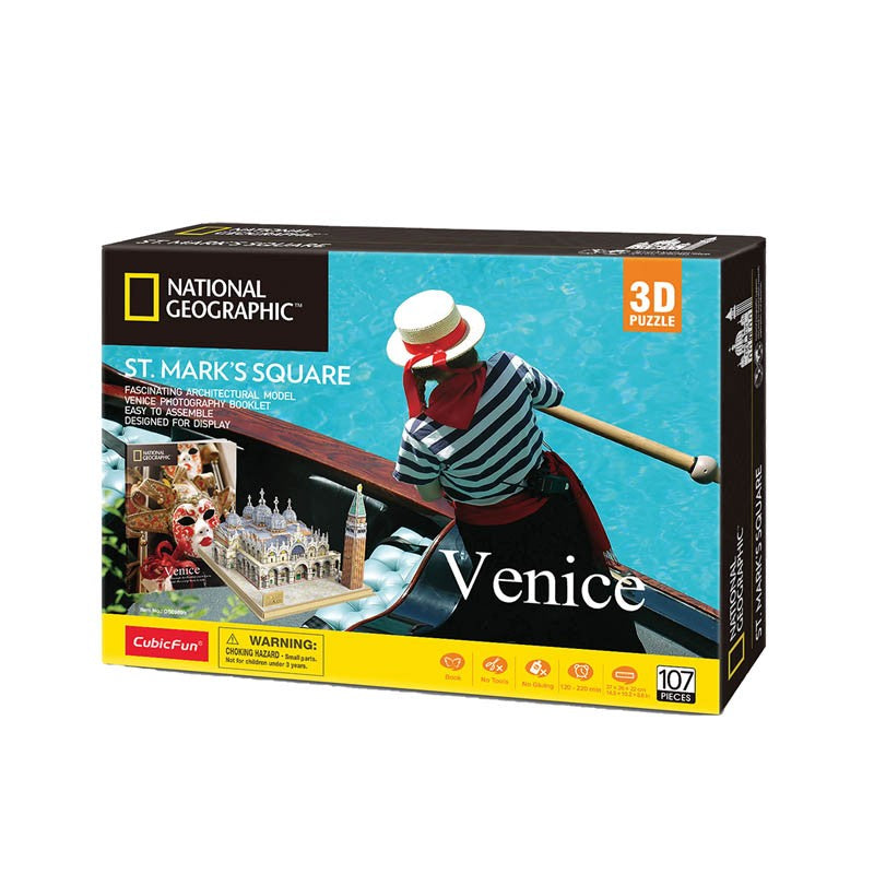National Geographic St. Marks Square 3D Puzzle
