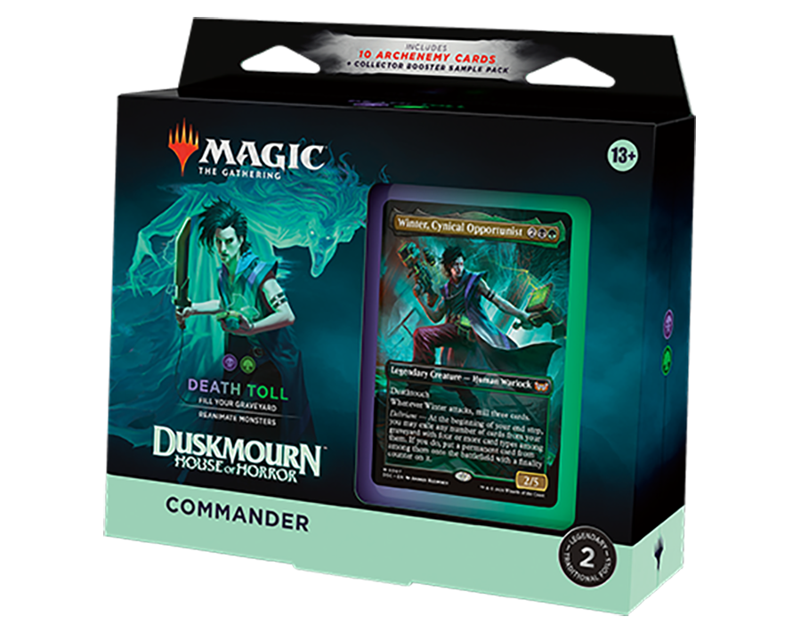 Magic The Gathering Duskmourn: House of Horror Commander Deck