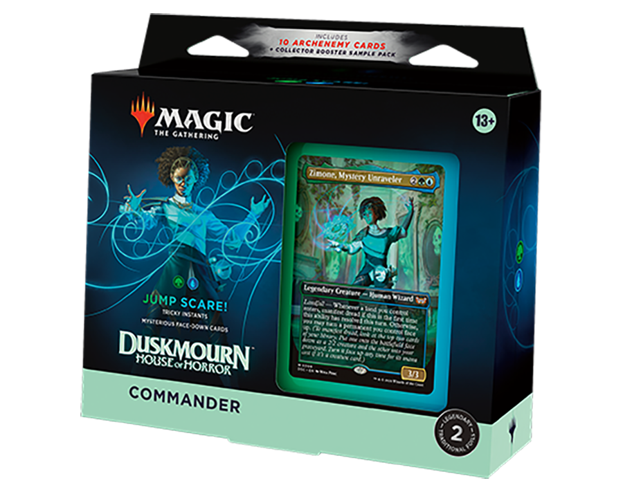 Magic The Gathering Duskmourn: House of Horror Commander Deck