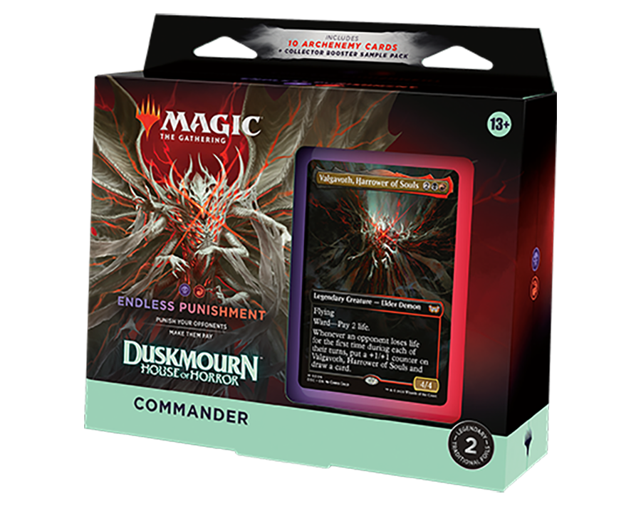 Magic The Gathering Duskmourn: House of Horror Commander Deck