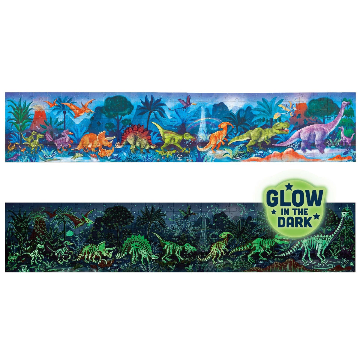 Hape Dinosaurs 200 Piece Jigsaw (1.5m Long)