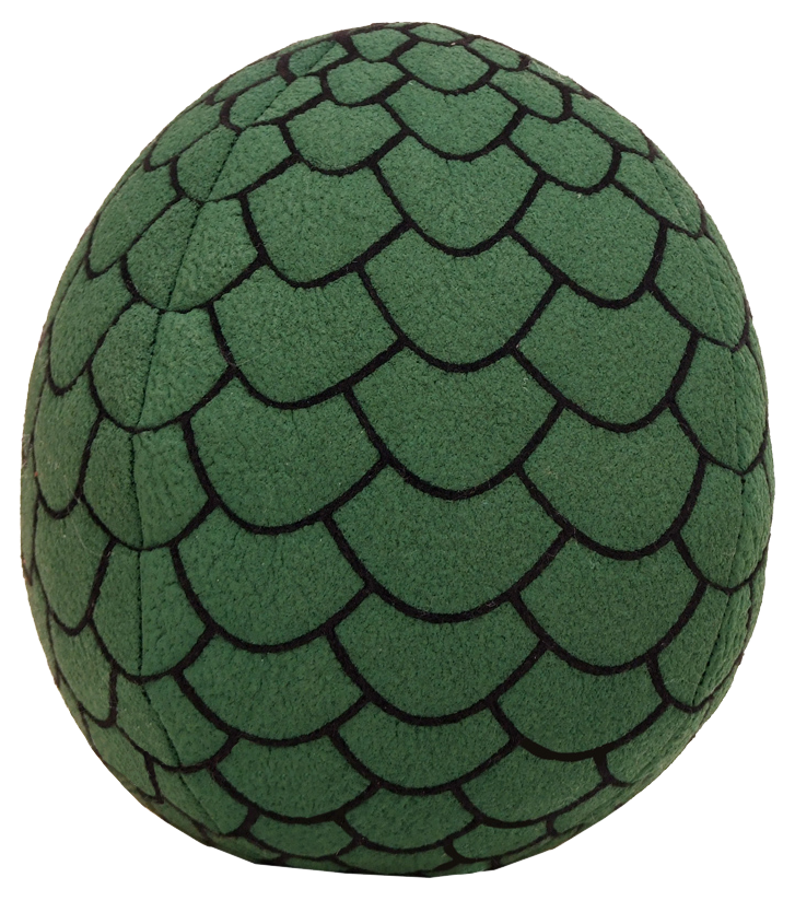 Game of Thrones - Dragon Egg Plush Green