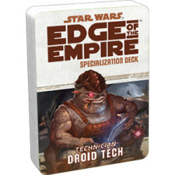 Star Wars RPG Edge of the Empire Droid Tech Specialisation Deck