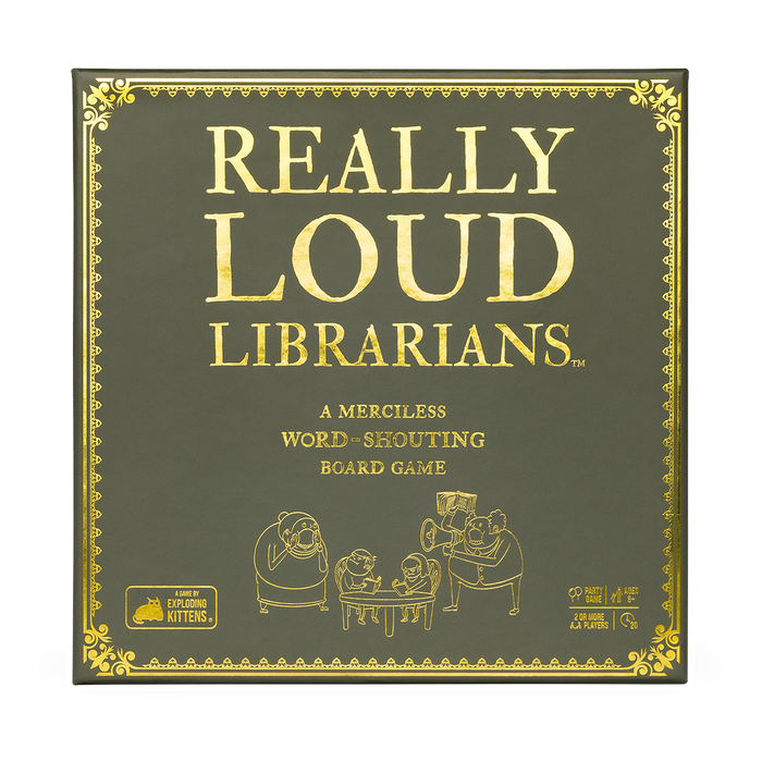 Grab &amp; Game - Really Loud Librarians (by Exploding Kittens)