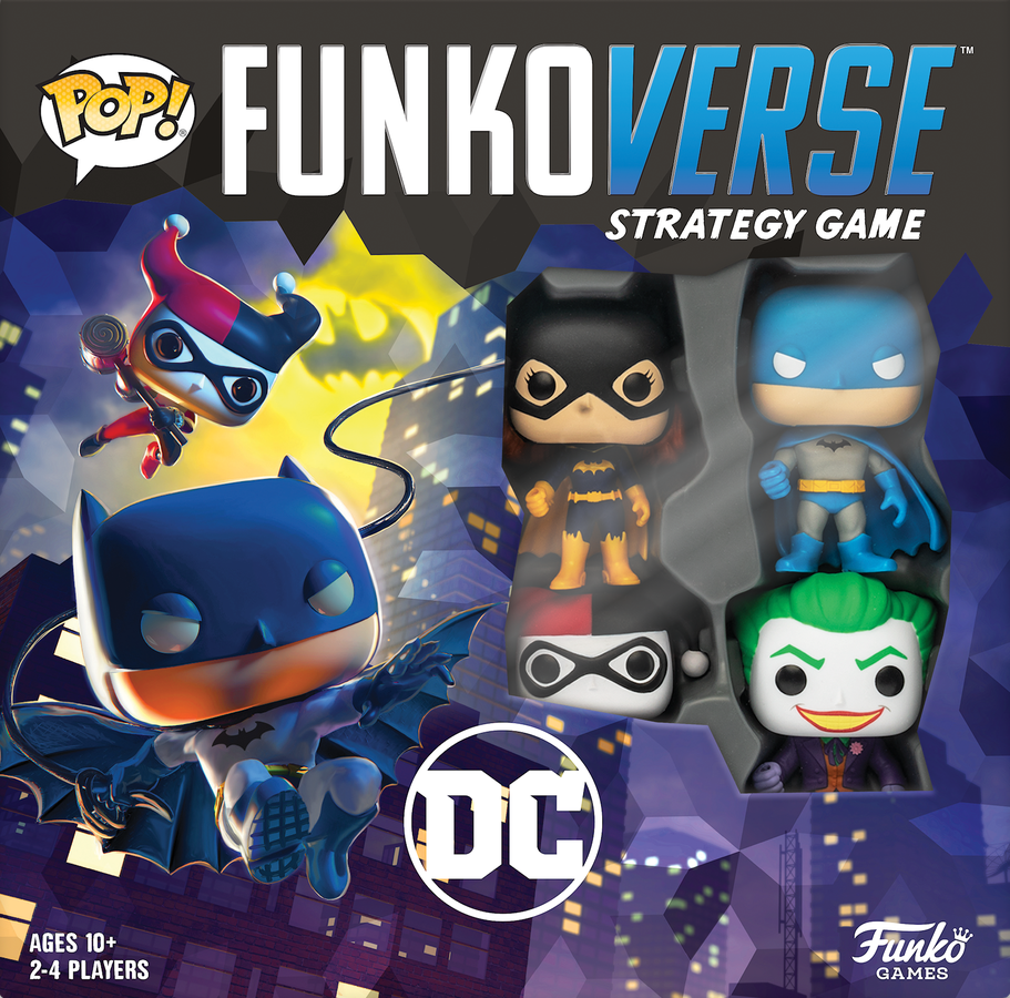 Funkoverse - DC 100 4 -Pack Expandalone Strategy Board Game