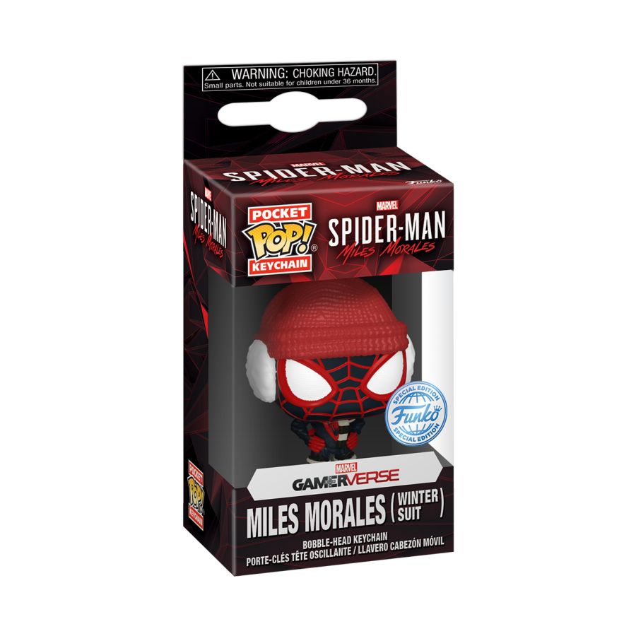 SpiderMan: MM - Winter Miles Pop! Keychain RS