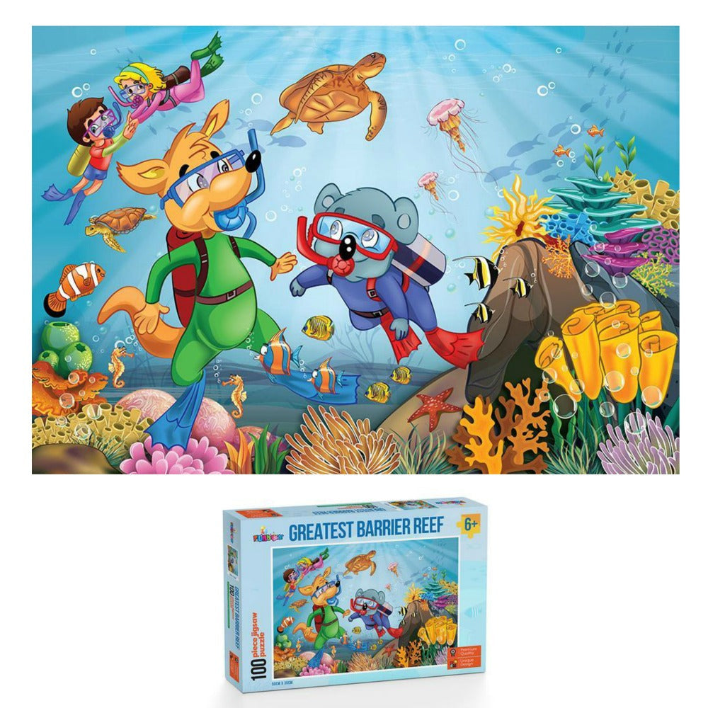 Funbox - Greatest Barrier Reef - 100 Piece Jigsaw