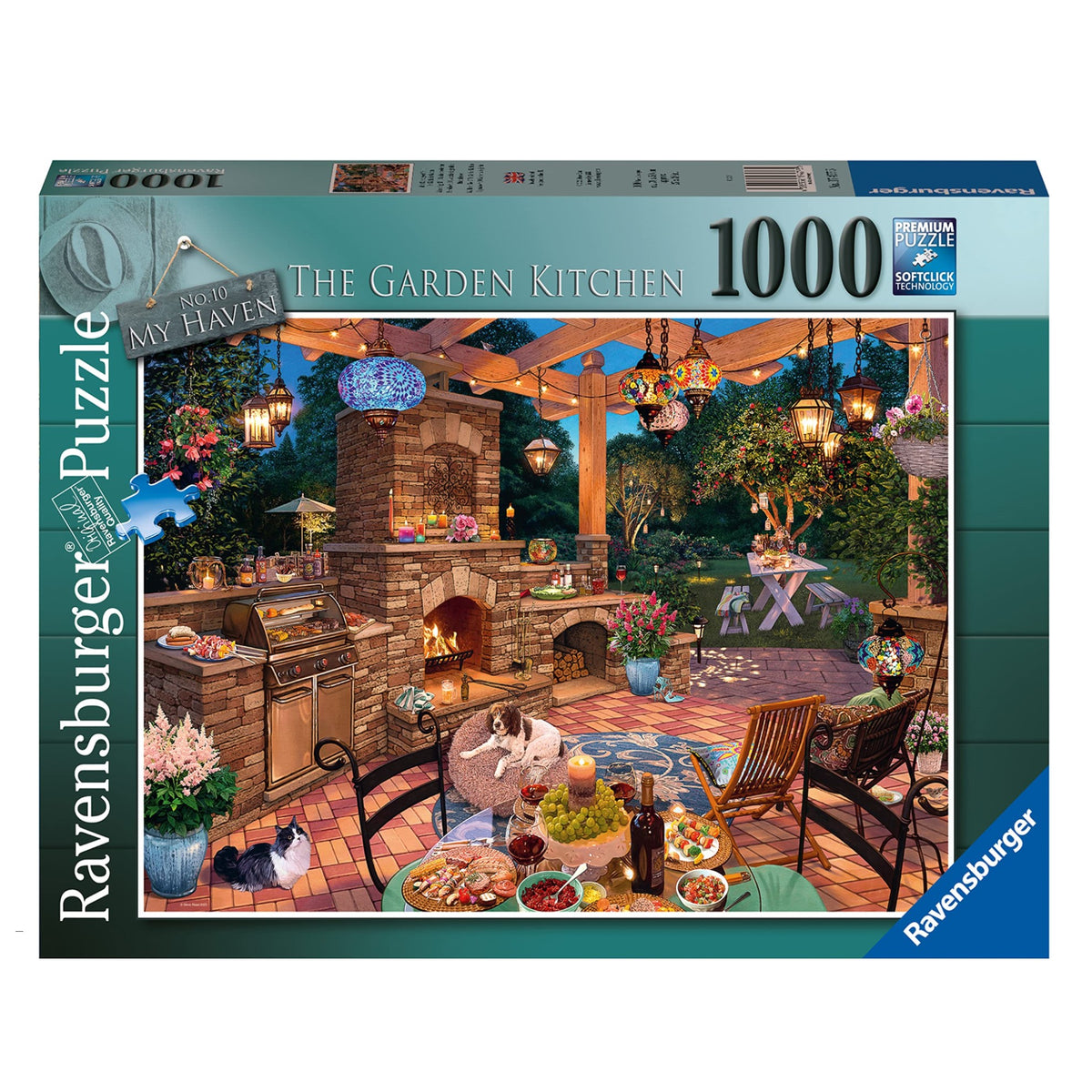 Ravensburger - My Haven No.10 The Garden Kitchen 1000 Piece Jigsaw