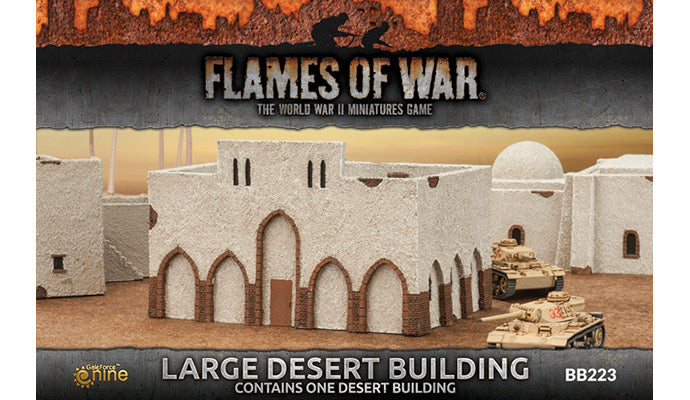 Battlefield in a Box Large Desert Building