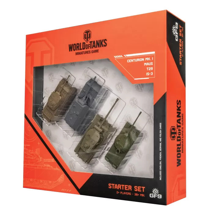 World of Tanks Miniatures Game Starter Set New Edition