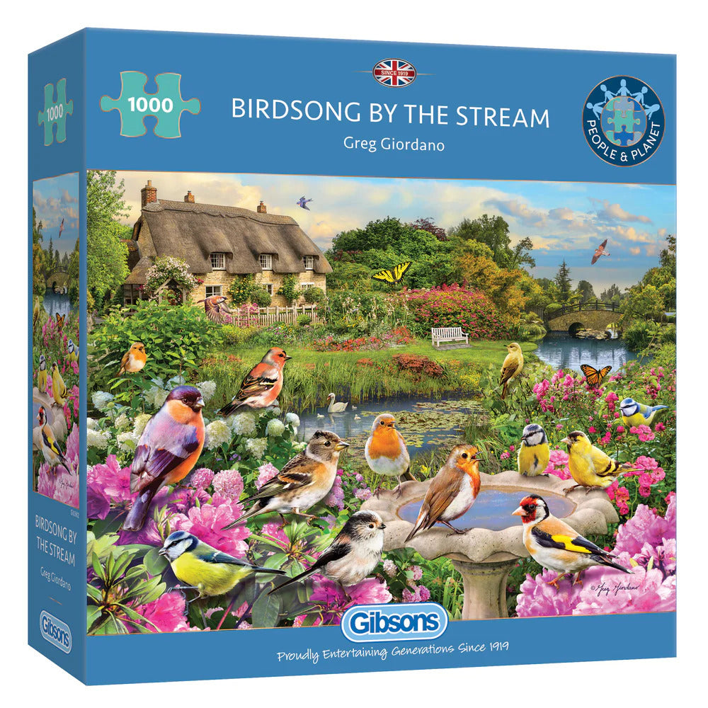Birdsong By The Stream 1000 Pieces