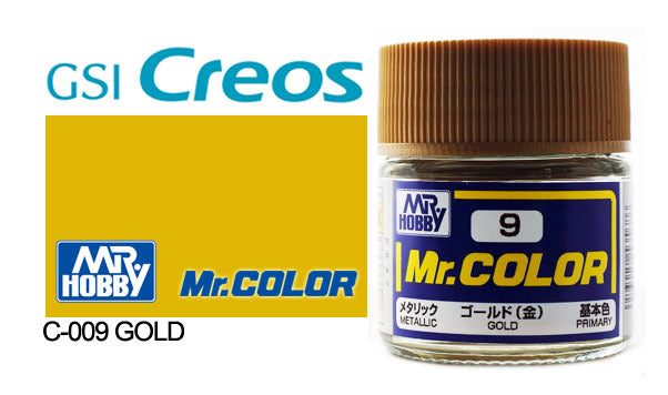 MR. Hobby Mr. Color 9 - Gold (Metallic/Primary)