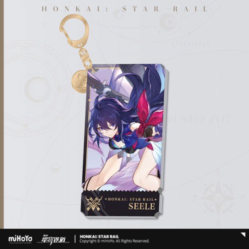 Honkai: Star Rail Seele Rectangle Keychain