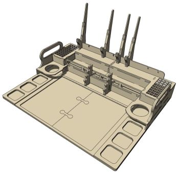 Miniature Scenery Portable WorkStation