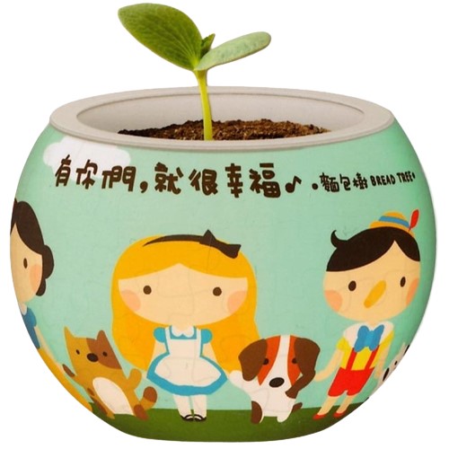 Flowerpot: Happy With My Friends Ornament 3d 80pc Jigsaw Pintoo