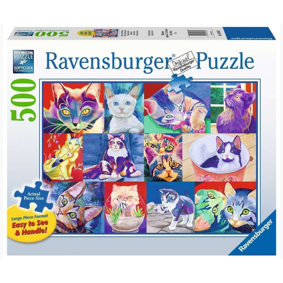 Ravensburger - Hello Kitty Cat 500 Piece JigsawLF