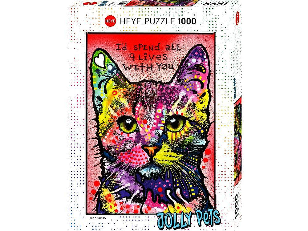 Jolly Pets 9 Lives 1000 Piece Jigsaw