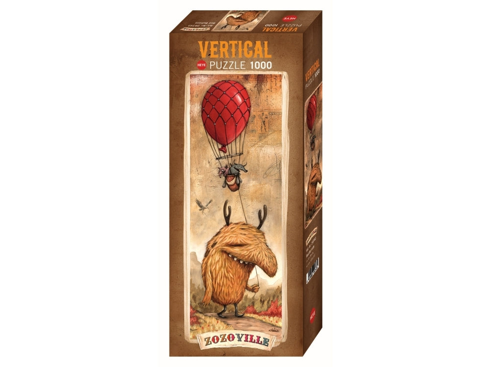 Heye - Zozoville Red Balloon 1000 Piece Jigsaw